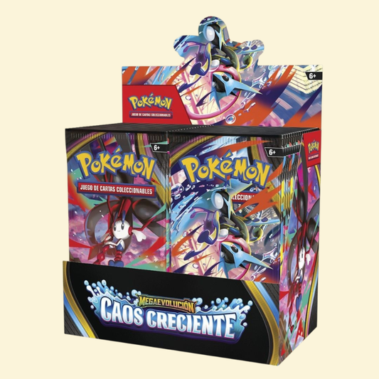 Booster Box 36 Sobres Caos Creciente