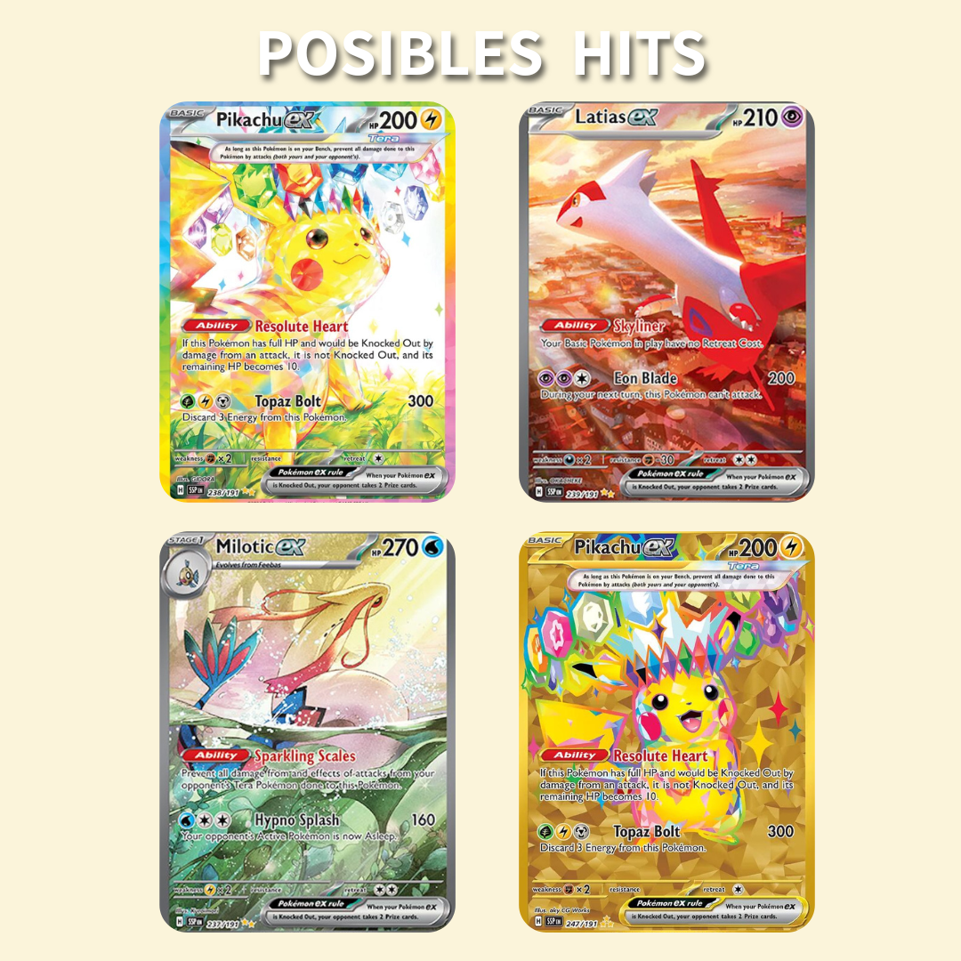Booster Box Chispas Fulgurantes
