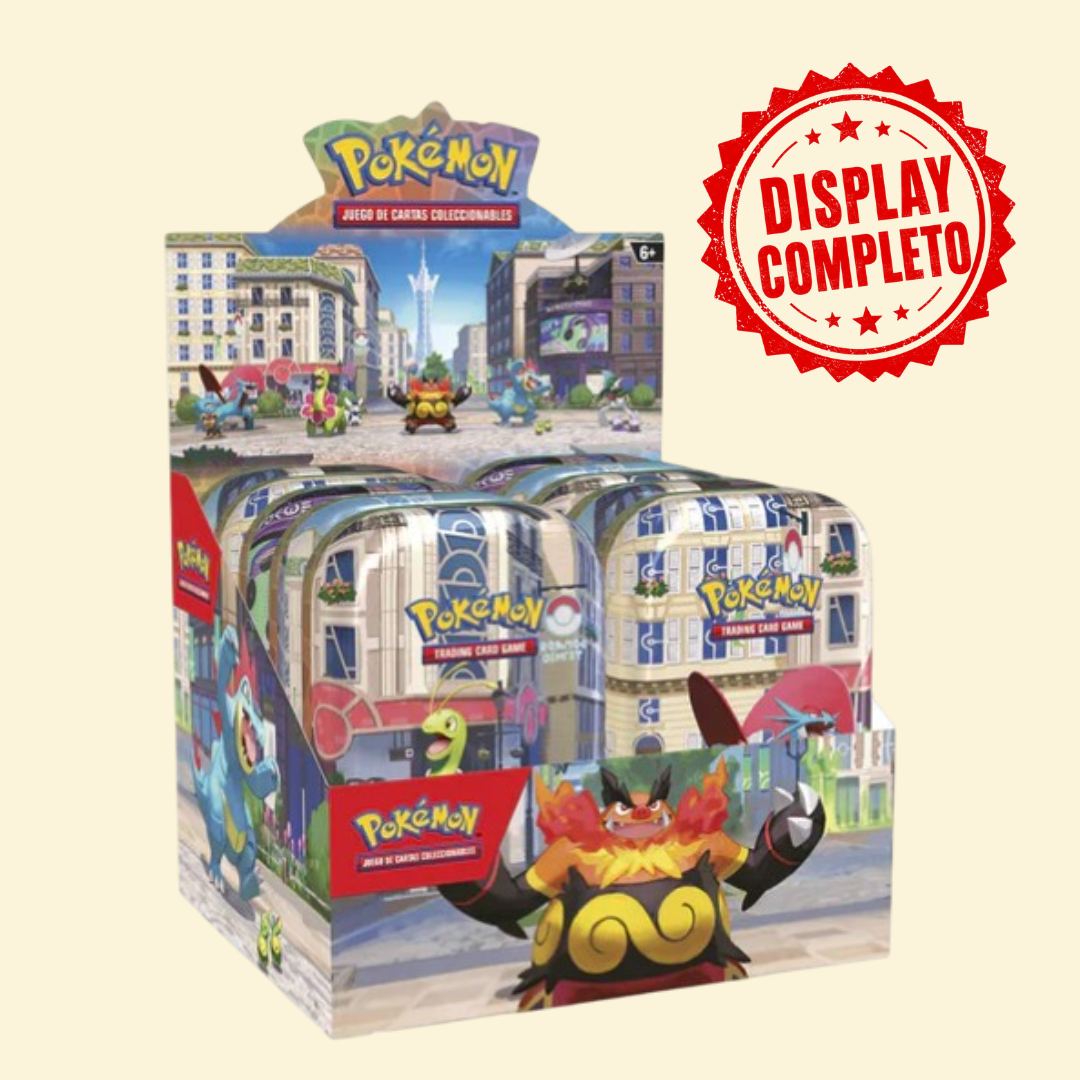 Display Ciudad Luminalia Mini Latas