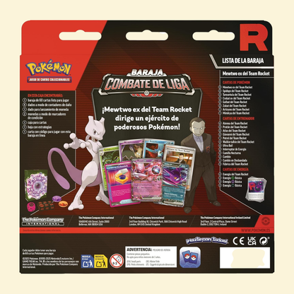 Baraja Combate de Liga Mewtwo