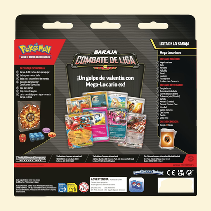 Baraja Combate de Liga Lucario
