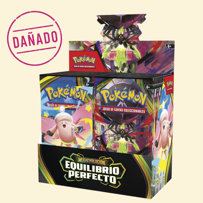 Booster Box 36 Sobres Equilibrio Perfecto DAÑADO