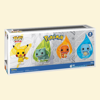 Pack Funko Pop! Iniciales y Pikachu