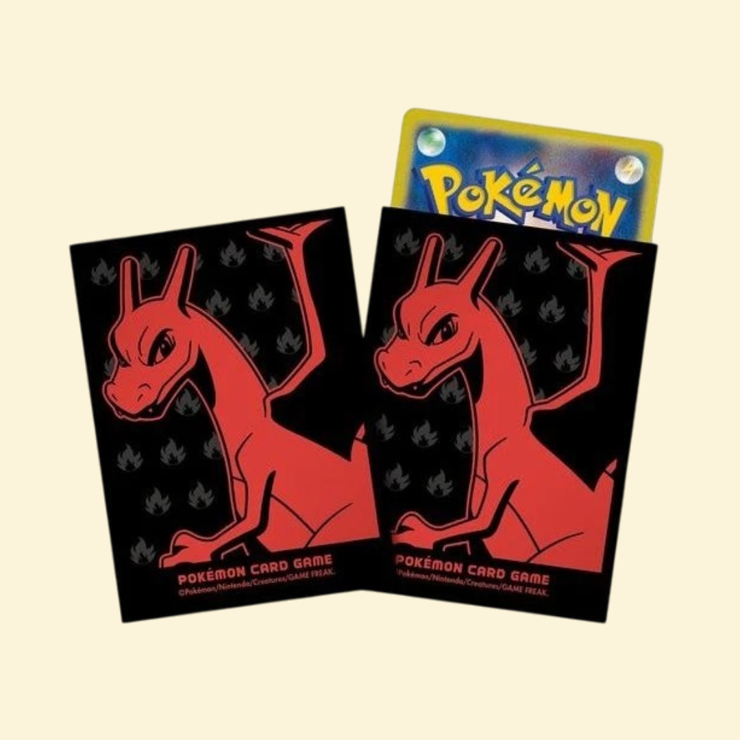 Pack 64 fundas Charizard Holográficas