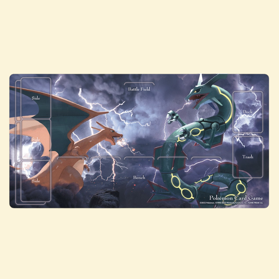 Tapete Charizard vs. Rayquaza