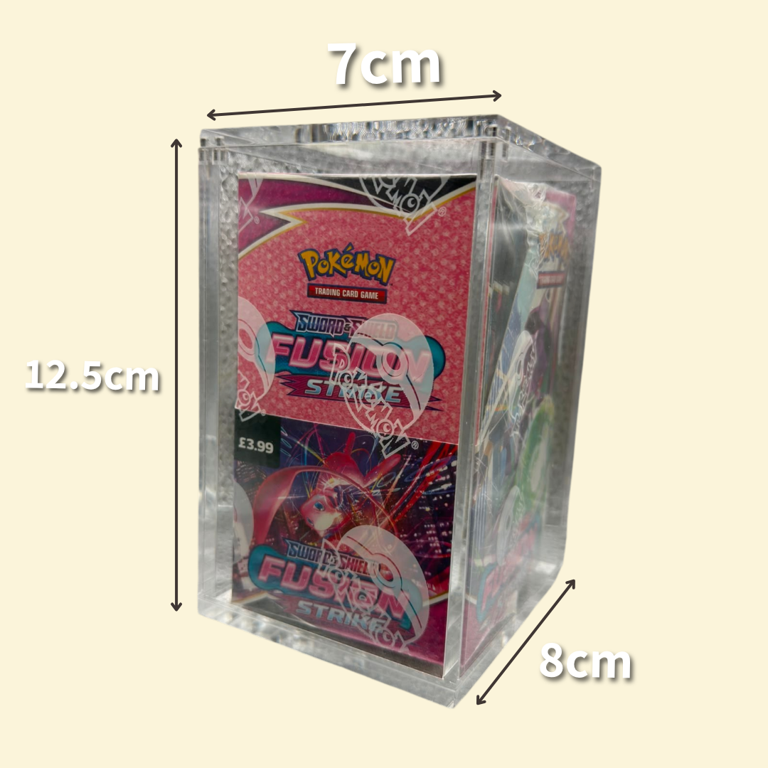 Protector Acrílico para Booster Box 18 sobres